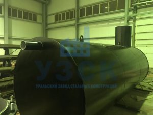 Резервуар горизонтальный стальной наземный в Ростове-на-Дону
