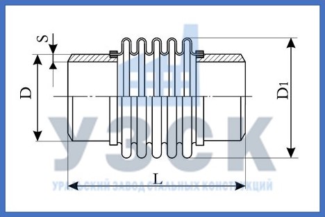 Чертёж компенсатора ОПН в Ростове-на-Дону