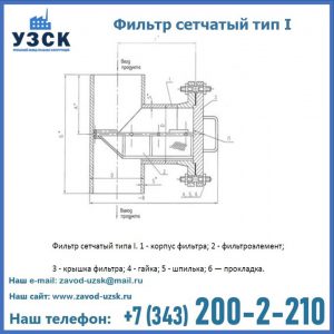 Фильтр сетчатый ФС по Т-ММ-11-2003 в Ростове-на-Дону