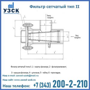 Фильтр сетчатый ФС по Т-ММ-11-2003 в Ростове-на-Дону