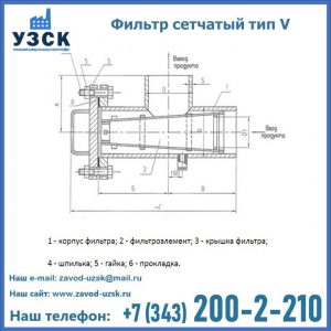 Фильтр сетчатый ФС по Т-ММ-11-2003 в Ростове-на-Дону
